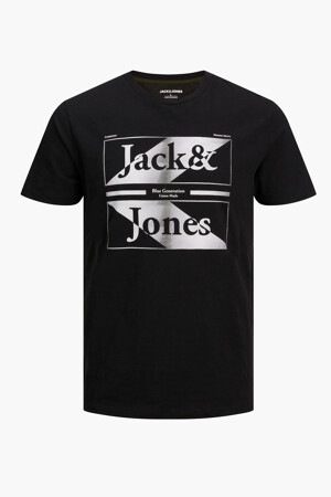 Dames - CORE BY JACK & JONES - T-shirt - zwart - T-shirts - ZWART