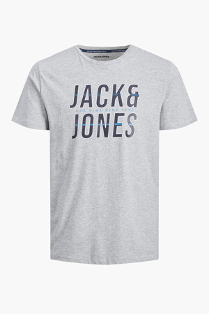Dames - JACK & JONES - T-shirt - grijs - T-shirts - grijs