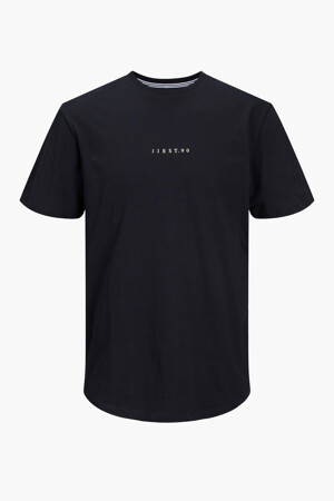 Heren - CORE BY JACK & JONES - T-shirt - zwart - Promoties - ZWART