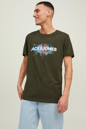 Dames - JACK & JONES - T-shirt - groen - CORE BY JACK & JONES - groen