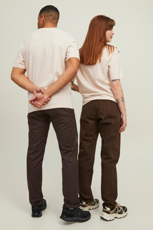 Dames - CORE BY JACK & JONES - T-shirt - beige - Promoties - BEIGE