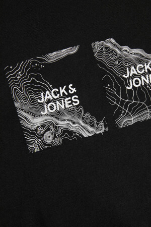 Hommes - JACK & JONES - T-shirt - noir - Soldes - noir
