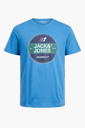 Dames - ORIGINALS BY JACK & JONES - T-shirt - blauw - Trends men - BLAUW