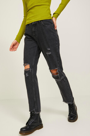 Dames - JJXX - Straight jeans - dark grey denim - Jeans - DARK GREY DENIM