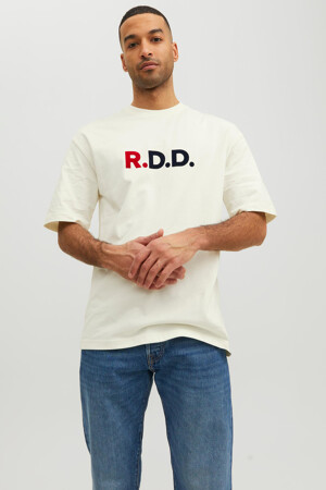 Dames - Royal Denim Divison - T-shirt - ecru - Royal Denim Divison - ECRU