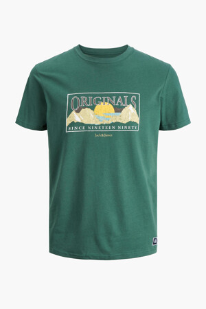 Dames - ORIGINALS BY JACK & JONES - T-shirt - groen - T-shirts - groen