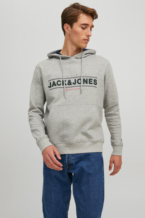 Dames - ORIGINALS BY JACK & JONES - Sweater - grijs - Hoodies & Sweaters - grijs
