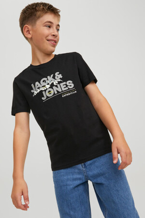 Dames - JACK & JONES KIDS - T-shirt -zwart - JACK & JONES - zwart