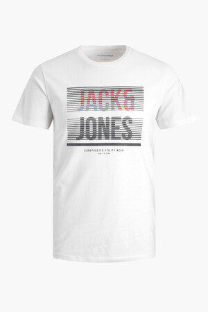 Dames - JACK & JONES - T-shirt - wit - JACK & JONES - wit