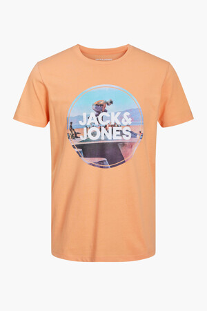 Dames - ORIGINALS BY JACK & JONES - T-shirt - oranje - Kleding - oranje