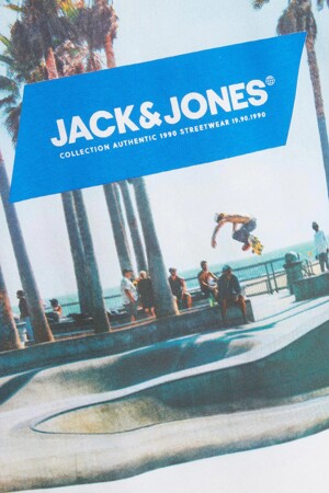 Dames - ORIGINALS BY JACK & JONES - T-shirt - wit - Promoties - WIT