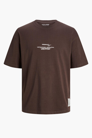 Dames - ORIGINALS BY JACK & JONES - T-shirt - bruin - T-shirts - bruin