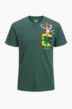 Dames - ORIGINALS BY JACK & JONES - T-shirt - groen - T-shirts - GROEN