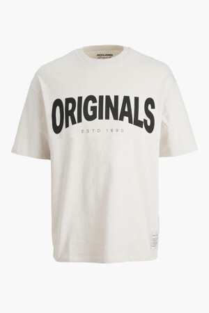 Dames - ORIGINALS BY JACK & JONES - T-shirt - ecru - T-shirts - ecru