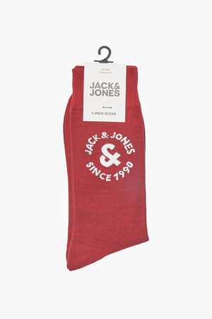Femmes - ACCESSORIES BY JACK & JONES - Chaussettes - rouge -  - ROOD