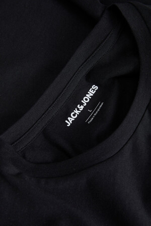 Heren - ORIGINALS BY JACK & JONES - T-shirt - zwart - T-shirts - ZWART
