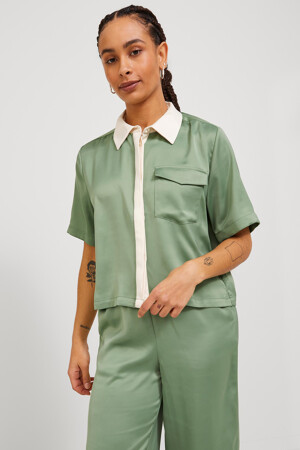 Dames - JJXX - Hemd - groen - JJXX - GROEN