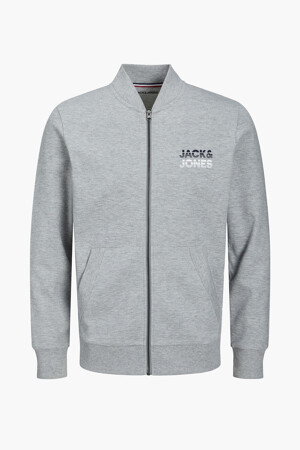Heren - CORE BY JACK & JONES - Sweater - grijs - Promoties - GRIJS