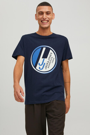 Dames - CORE BY JACK & JONES - T-shirt - blauw - T-shirts - BLAUW