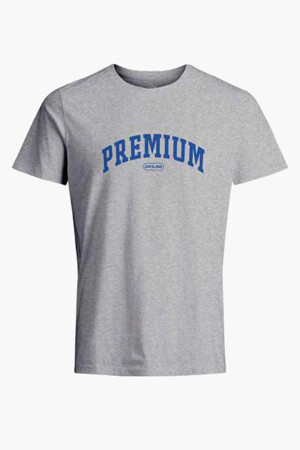 Dames - PREMIUM BLUE by JACK & JONES - T-shirt - grijs - Shop enhanced neutrals > - GRIJS