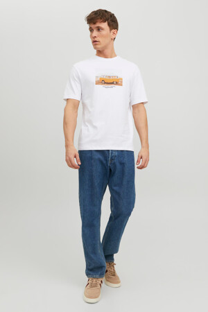 Dames - ORIGINALS BY JACK & JONES - T-shirt - wit - T-shirts - wit