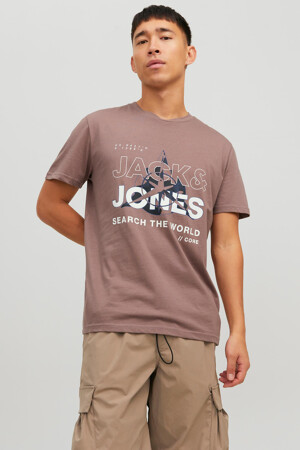 Femmes - JACK & JONES - T-shirt - mauve - CORE BY JACK & JONES - mauve
