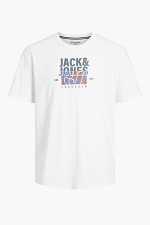 Dames - JACK & JONES - T-shirt - wit - T-shirts - wit