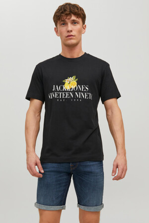Dames - ORIGINALS BY JACK & JONES - T-shirt - zwart - JACK & JONES - zwart