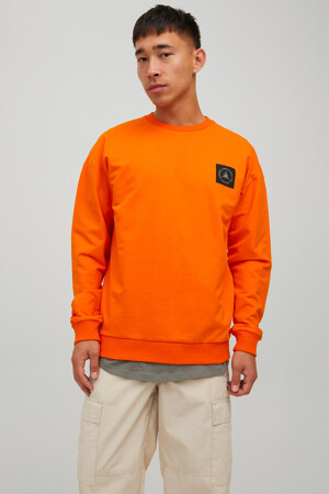 Dames - JACK & JONES - Sweater - oranje - Hoodies & Sweaters - oranje