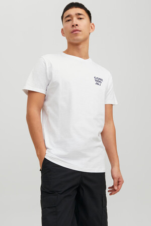 Femmes - CORE BY JACK & JONES - T-shirt - blanc - Nouveautés - WIT