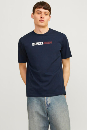 Dames - CORE BY JACK & JONES - T-shirt - blauw - Nieuwe collectie - BLAUW