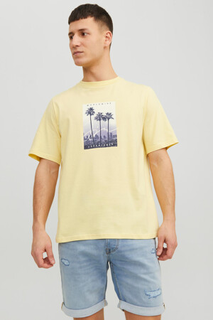 Hommes - ORIGINALS BY JACK & JONES - T-shirt - jaune - Nouveau - jaune