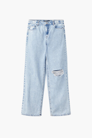 Dames - LMTD - Wide jeans - mid blue denim -  - MID BLUE DENIM