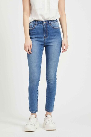Femmes - VILA® - Slim jeans  - Sustainable fashion - MID BLUE DENIM