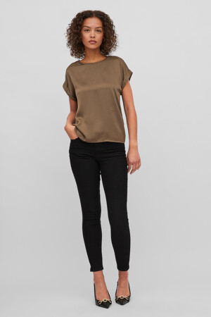 Femmes - VILA® - T-shirt - brun - T-shirts & tops - BRUIN