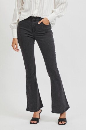 Femmes - VILA® - VIEKKO VIBETTY FLARE - Jeans - BLACK DENIM