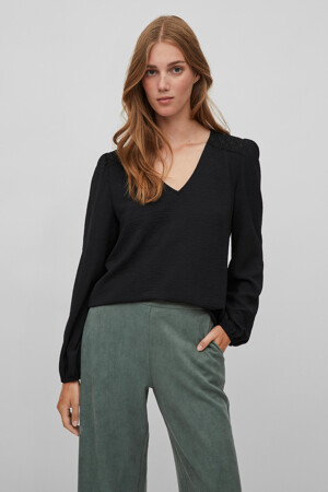 Dames - VILA® - Top - zwart - T-shirts & Tops - zwart