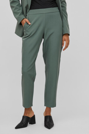 Femmes - VILA® - Pantalon color&eacute; - vert - Pantalons - vert