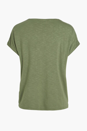 Dames - VILA® - T-shirt - groen -  - KHAKI