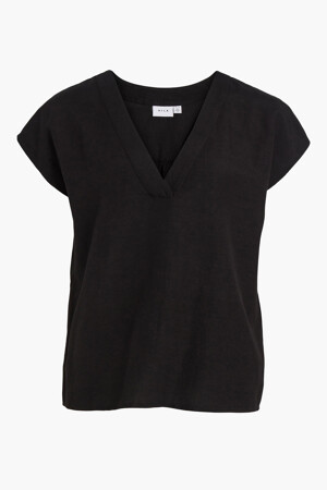 Dames - VILA® - Blouse - zwart - Hemden - ZWART
