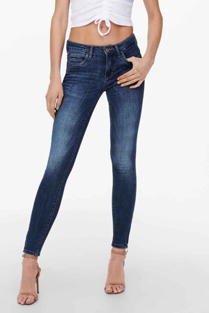 Dames - ONLY® - Skinny jeans - mid blue denim - Outlet dames - MID BLUE DENIM