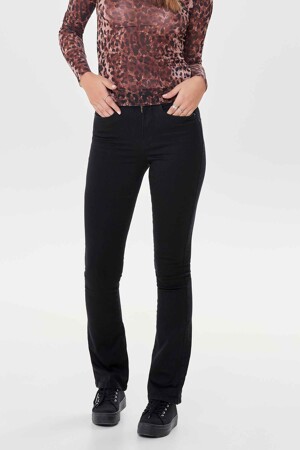 Dames - ONLY® - ROYAL SWEET FLARED - Jeans - ZWART