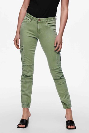 Femmes - ONLY® - Pantalon - vert - Sustainable fashion - GROEN