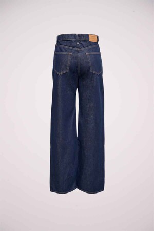 Dames - ONLY® - Wide jeans  -  - DARK BLUE DENIM