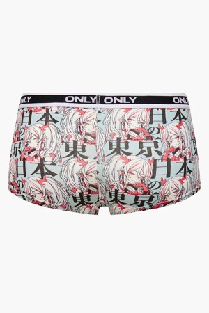 Dames - ONLY® - Boxers - blauw -  - BLAUW