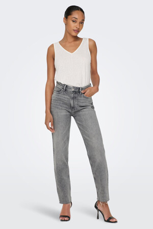 Femmes - ONLY® - Straight jeans  - Jeans - GRIJS