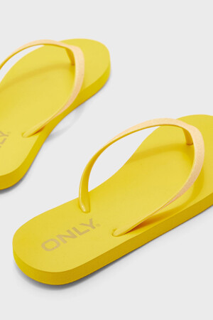 Dames - ONLY® - Slippers - geel -  - GEEL