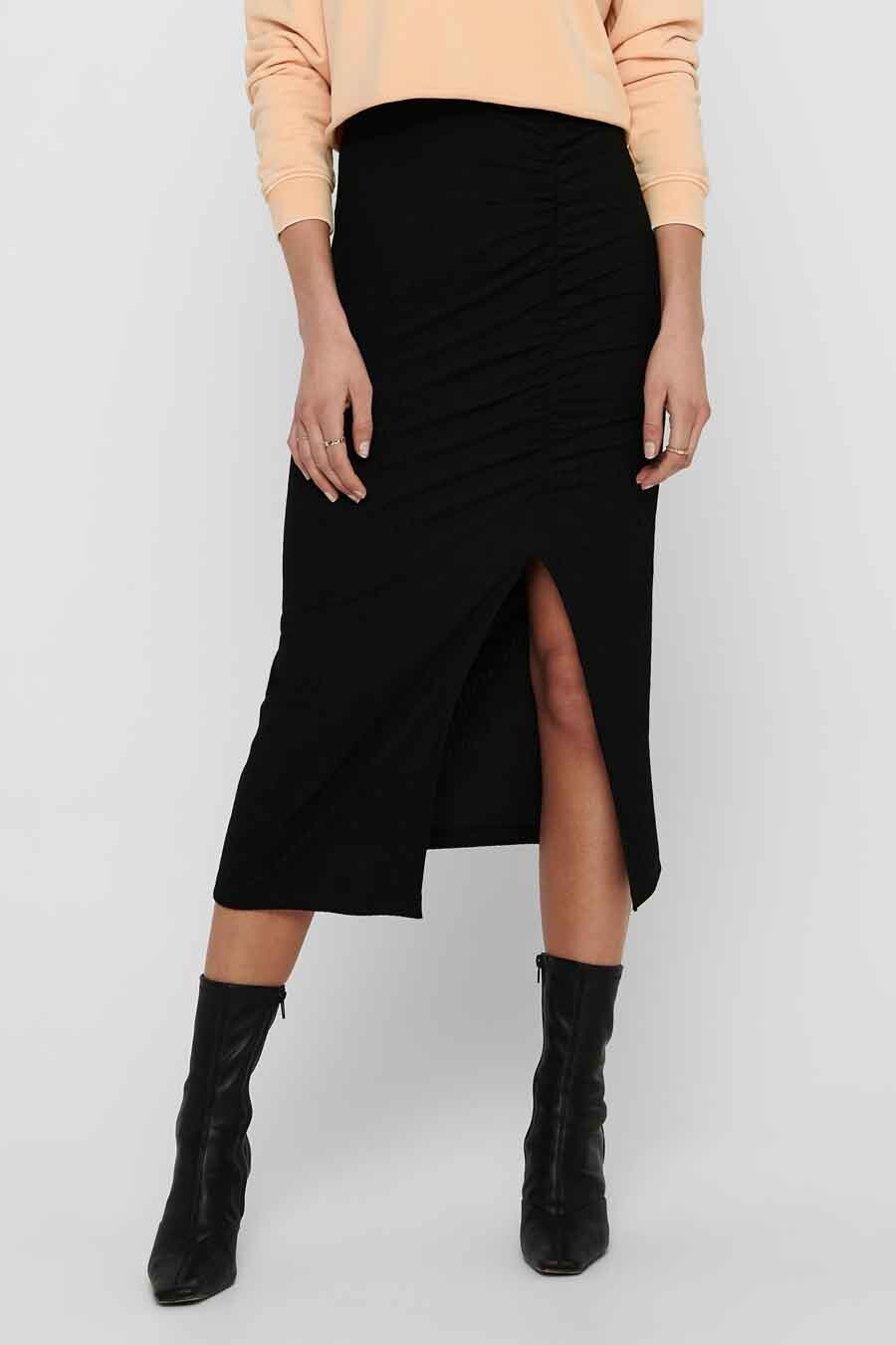 Rok lang Zwart ONLY 15227190 BLACK POINTCARRE