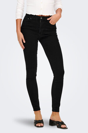 Dames - ONLY® - Skinny jeans - black denim - Jeans - BLACK DENIM