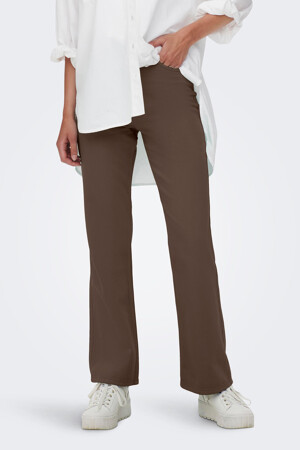 Femmes - ONLY® - Pantalon color&eacute; - brun - ONLY - brun